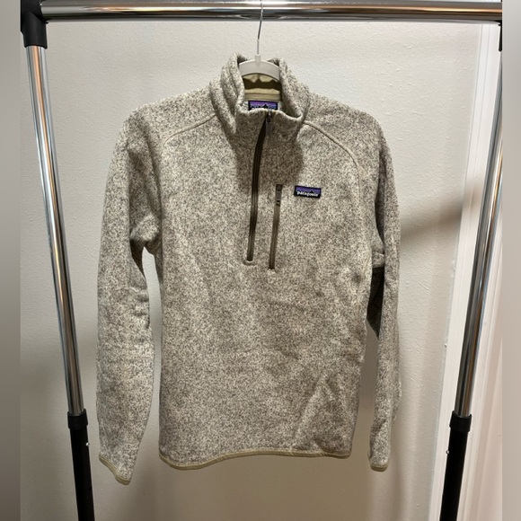 Patagonia Better Sweater 1/4-Zip Fleece Jacket Stonewash- Men's Small-Preowned - Picture 12 of 12